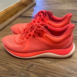 lululemon athletica Vibrant Red Athletic Shoes